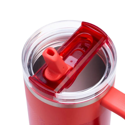 Stanley Quencher ProTour Flip Straw Tumbler | 40 OZ Hot Coral Fade