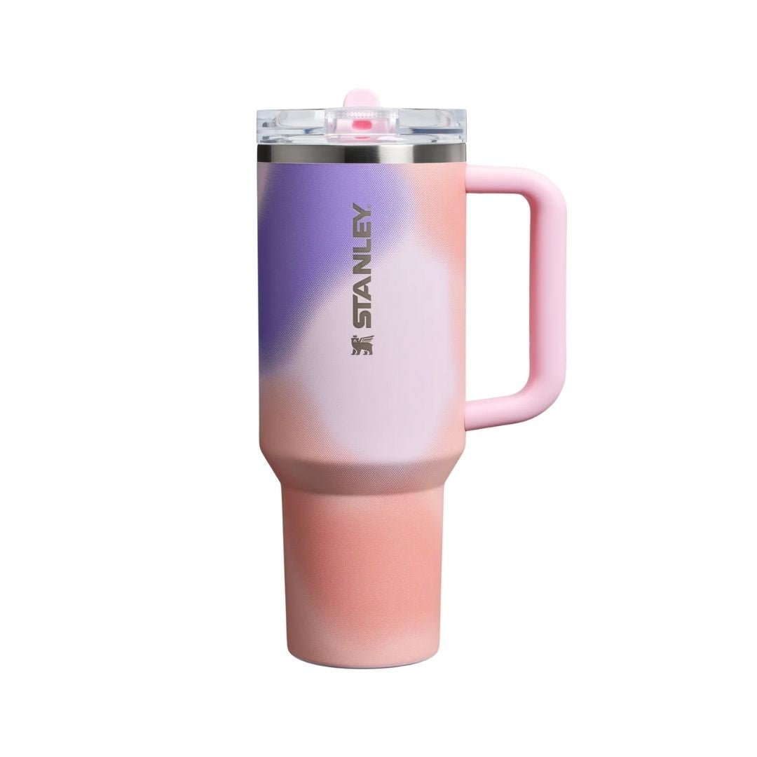 Stanley New Frequency Quencher ProTour Flip Straw Tumbler | 40 OZ Rose Petal Motion