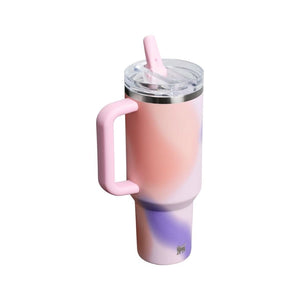 Stanley New Frequency Quencher ProTour Flip Straw Tumbler | 40 OZ Rose Petal Motion