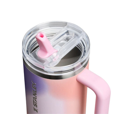Stanley New Frequency Quencher ProTour Flip Straw Tumbler | 40 OZ Rose Petal Motion