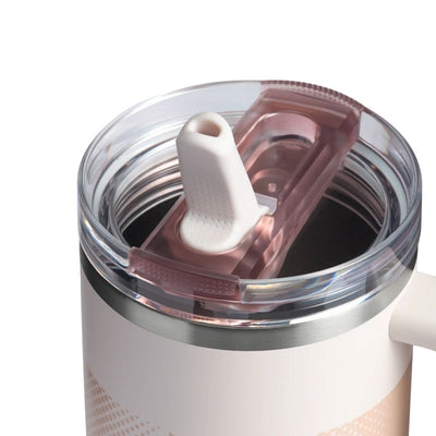 Stanley Quencher ProTour Flip Straw Tumbler | 40 OZ Rose Quartz Fade