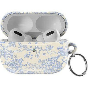 Cupid's Canvas | Periwinkle Floral AirPods Case