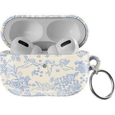 Cupid's Canvas | Periwinkle Floral AirPods Case