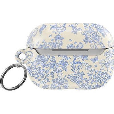 Cupid's Canvas | Periwinkle Floral AirPods Case