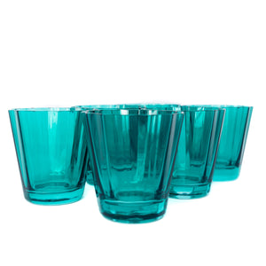 Estelle Colored Sunday Low Balls - Set of 6 {Emerald Green}