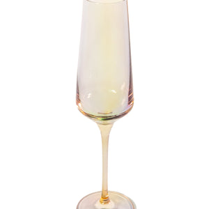 Estelle Colored Champagne Flute - Set of 6 {Iridescent}