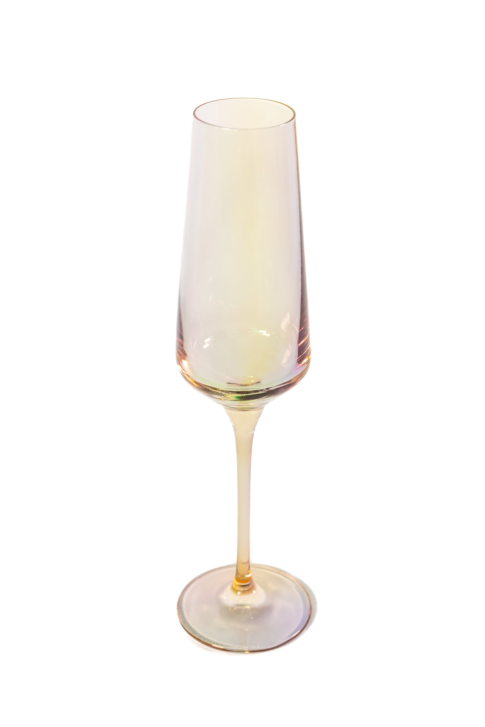 Estelle Colored Champagne Flute - Set of 6 {Iridescent}