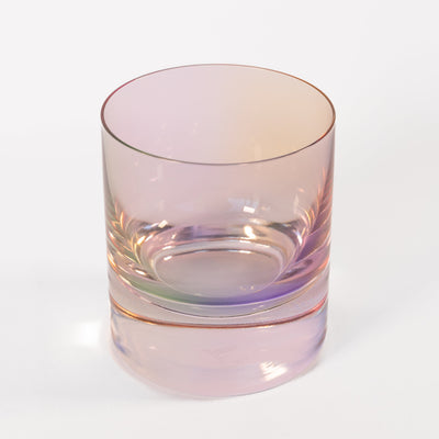 Estelle Colored Rocks Glass - Set of 6 {Iridescent}