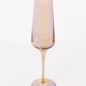 Estelle Colored Champagne Flute - Set of 6 {Iridescent}
