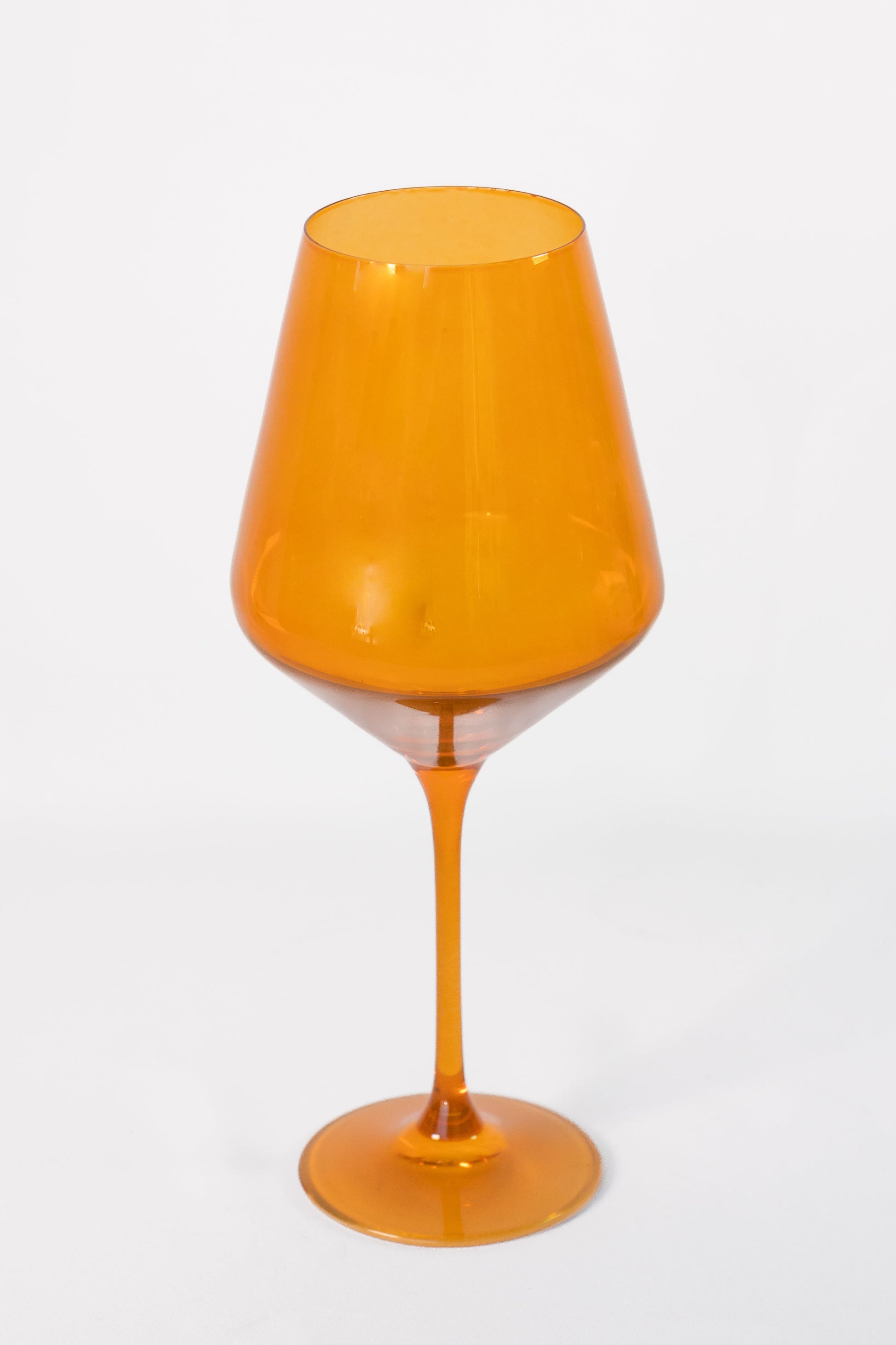 Estelle Colored Wine Stemware - Set of 2 {Butterscotch}