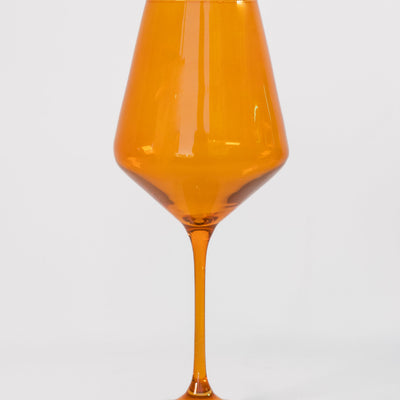 Estelle Colored Wine Stemware - Set of 2 {Butterscotch}