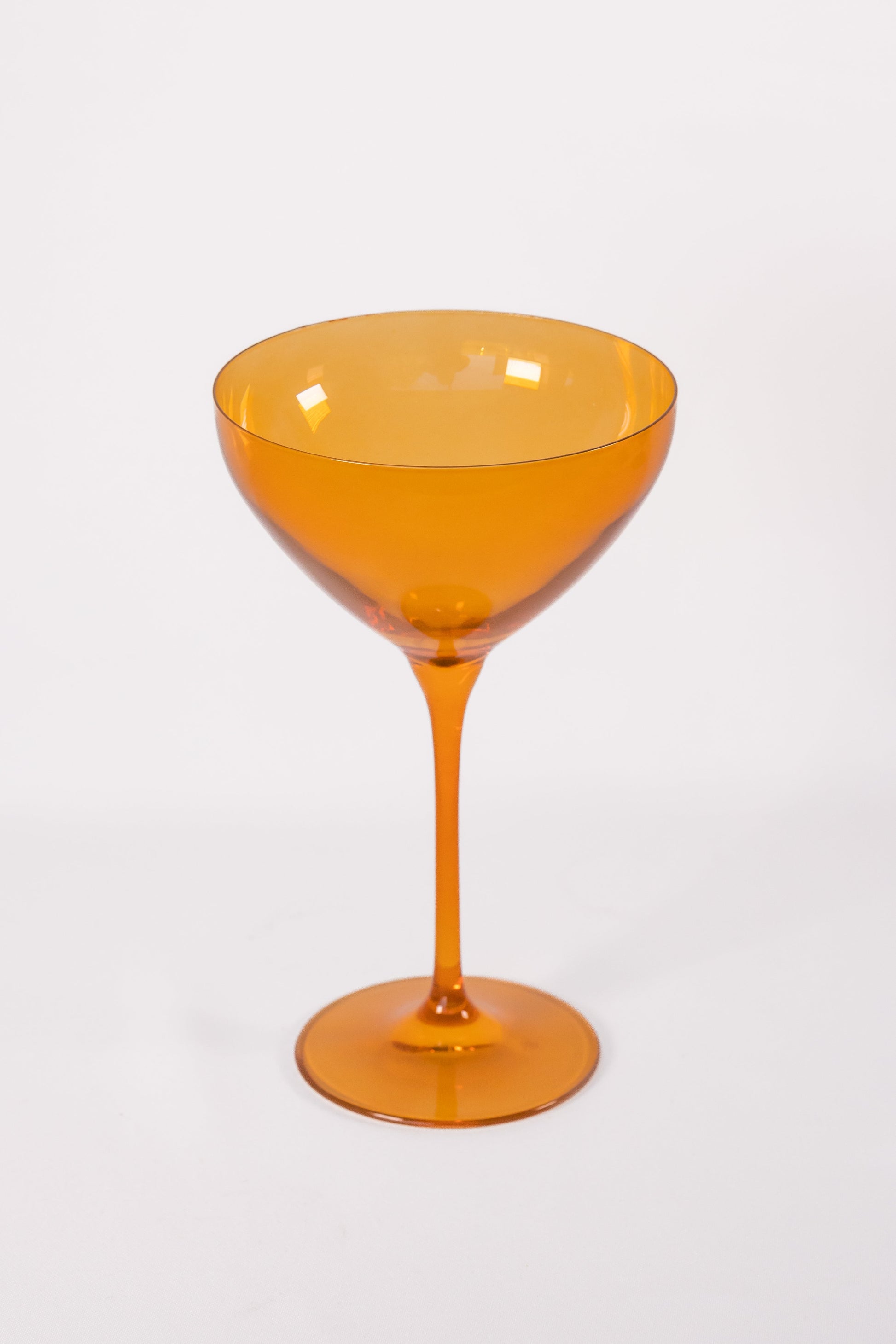 Estelle Colored Martini Glass - Set of 2 {Butterscotch}