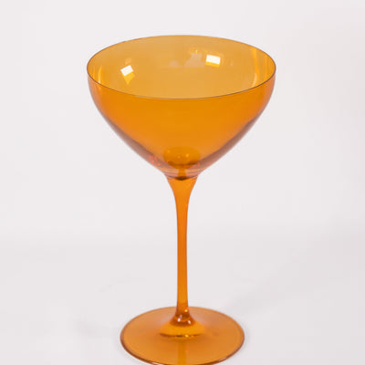 Estelle Colored Martini Glass - Set of 6 {Butterscotch}