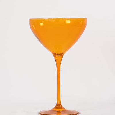 Estelle Colored Martini Glass - Set of 2 {Butterscotch}