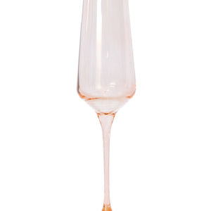 Estelle Colored Champagne Flute - Set of 2 {Blush Pink}