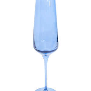 Estelle Colored Champagne Flute - Set of 2 {Cobalt Blue}