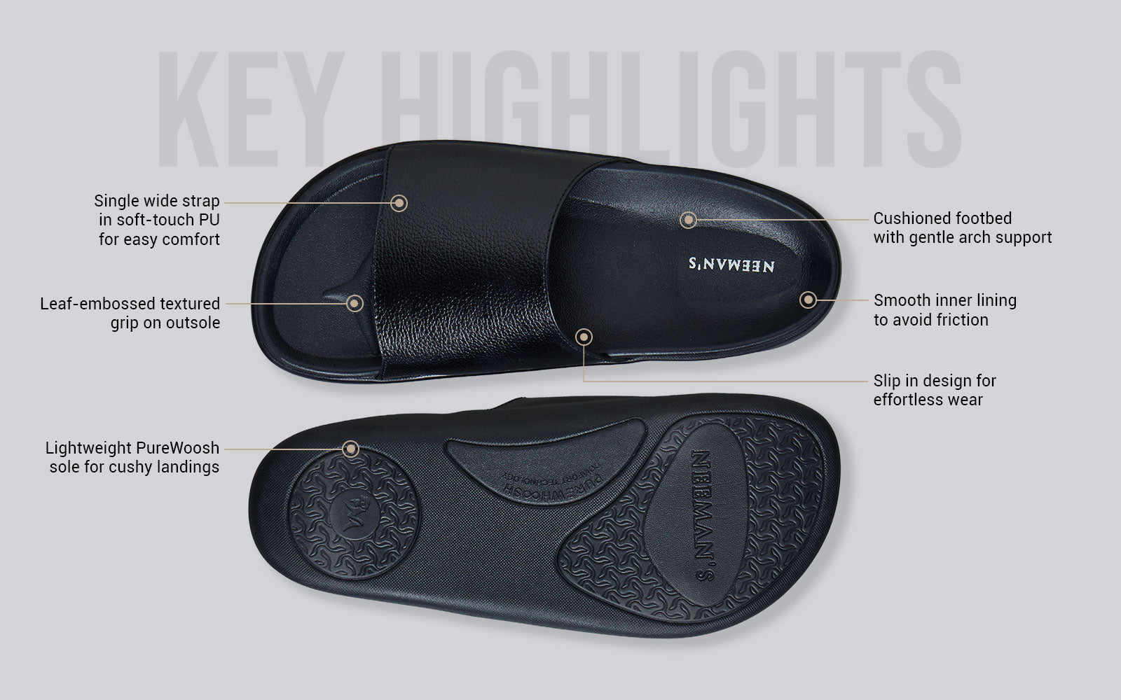 Purewhoosh Slides : Black