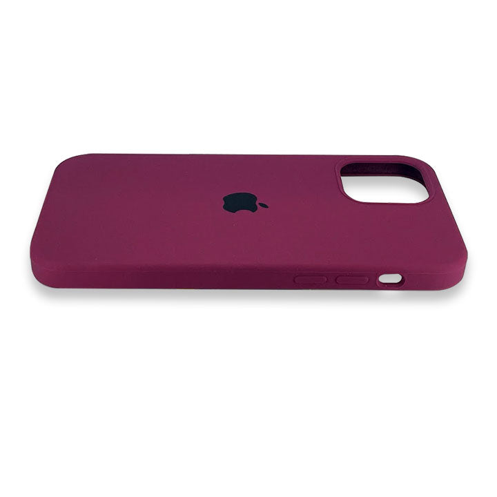 iPhone 13 Mini Silicone Cover - Plum