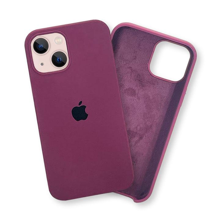 iPhone 13 Silicone Case - Plum