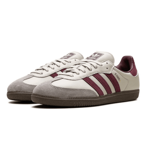 Adidas Samba OG Putty Grey Maroon