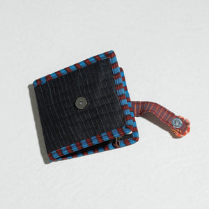 Black - Gamcha Fabric Handmade Wallet