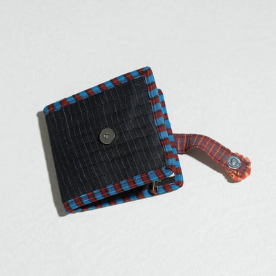 Black - Gamcha Fabric Handmade Wallet