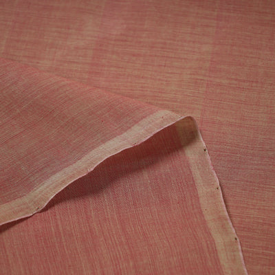 Brown - Red Sand Original Mangalagiri Handloom Cotton Fabric