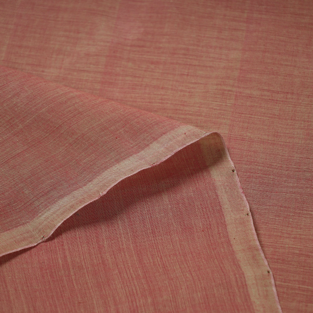 Brown - Red Sand Original Mangalagiri Handloom Cotton Fabric
