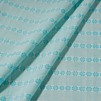 Blue - Bodoweaves Handloom Cotton Fabric