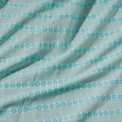 Blue - Bodoweaves Handloom Cotton Fabric