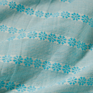 Blue - Bodoweaves Handloom Cotton Fabric