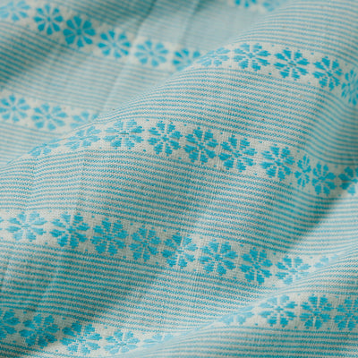 Blue - Bodoweaves Handloom Cotton Fabric