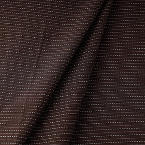 Brown - Prewashed Kantha Stitch Cotton Fabric 18