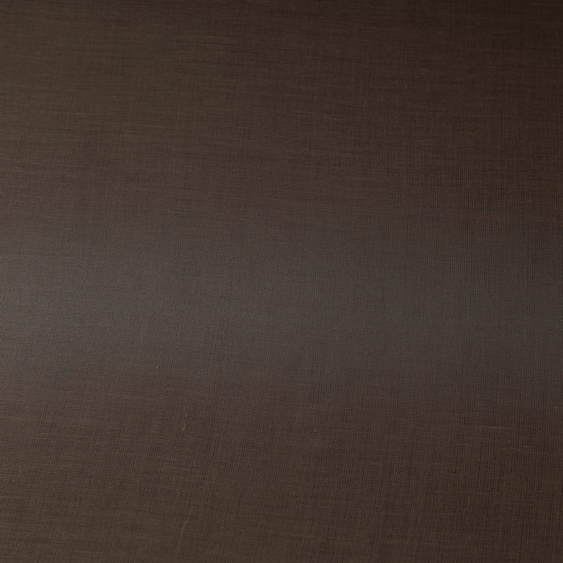 Brown - Prewashed Plain Mul Cotton Fabric 05