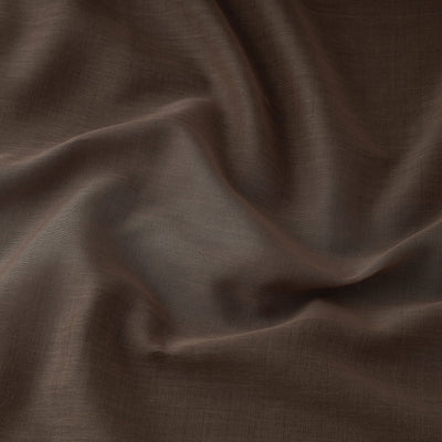 Brown - Prewashed Plain Mul Cotton Fabric 05