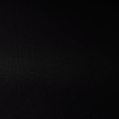 Black - Prewashed Plain Mul Cotton Fabric 04