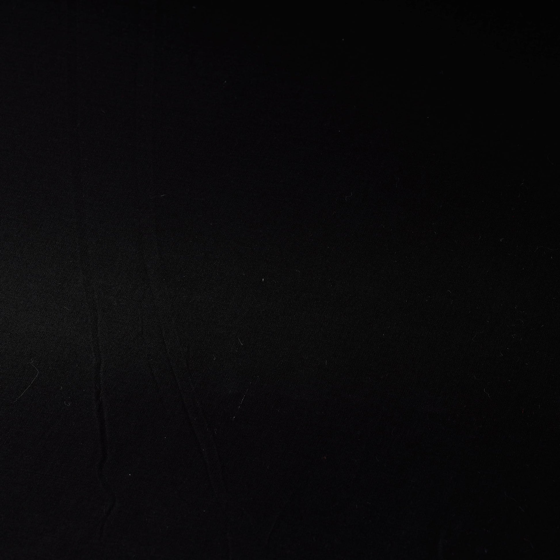 Black - Prewashed Plain Mul Cotton Fabric 04