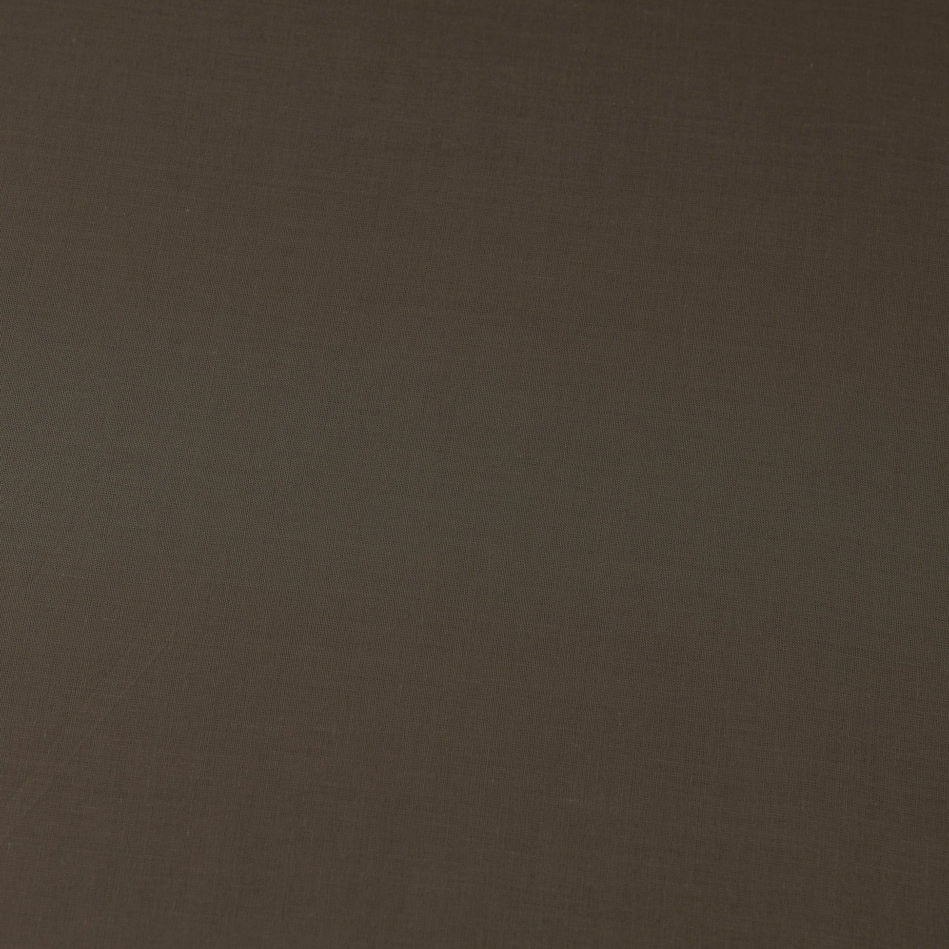 Brown - Prewashed Plain Cotton Fabric 42