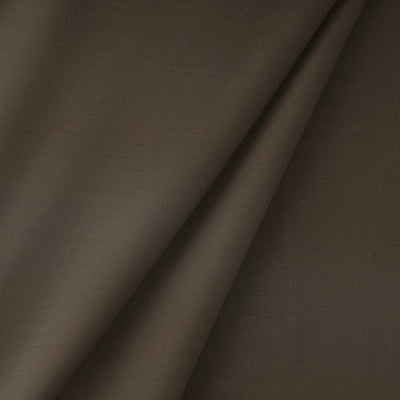 Brown - Prewashed Plain Cotton Fabric 42