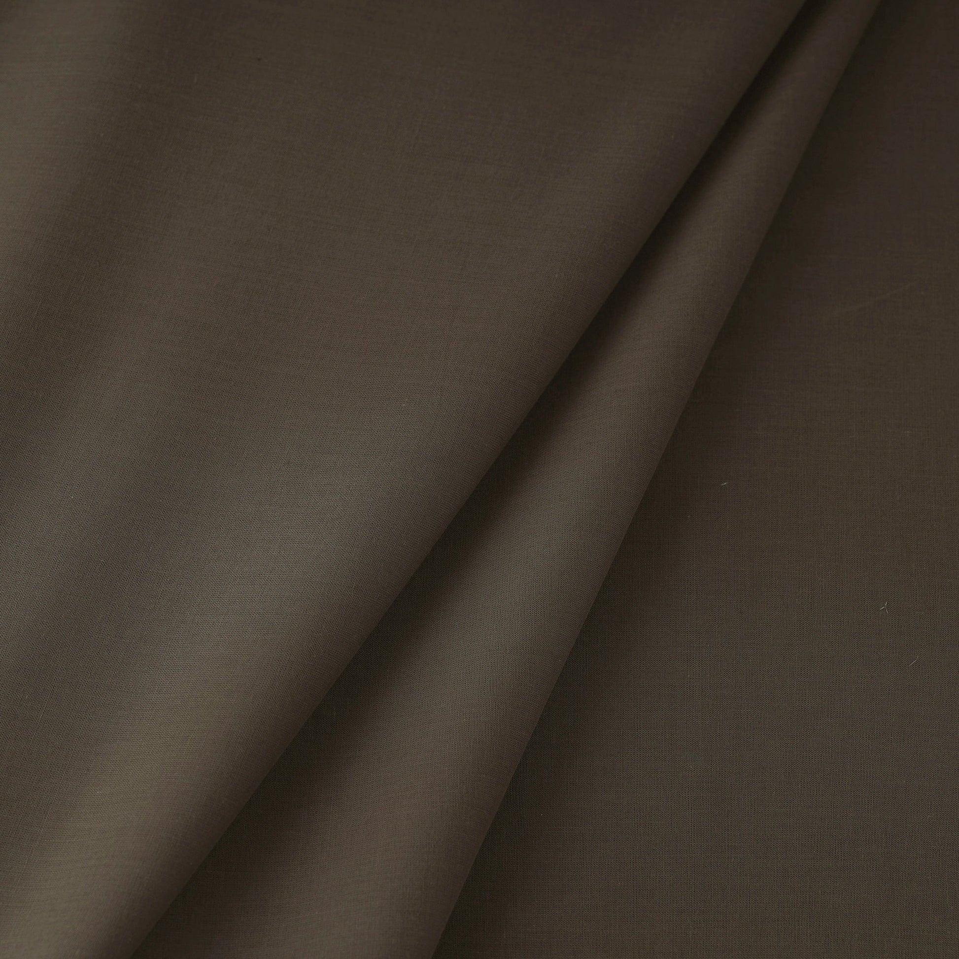 Brown - Prewashed Plain Cotton Fabric 42