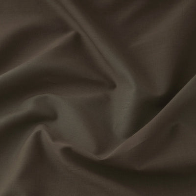 Brown - Prewashed Plain Cotton Fabric 42