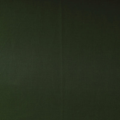 Army Green - Prewashed Plain Cotton Fabric 22