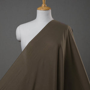 Brown - Prewashed Plain Cotton Fabric 42