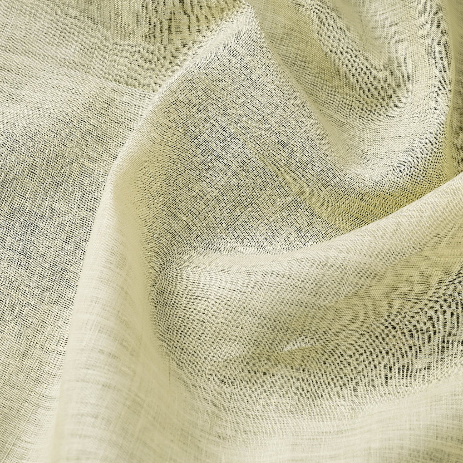 Beige Bhagalpuri Handloom Pure Linen Fabric