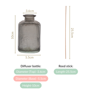 Ebony Spice Reed Diffuser Gift Set Of 3