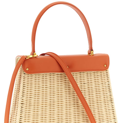 Daniele Amato Queen Rattan Handbag