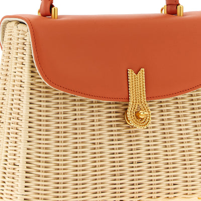 Daniele Amato Queen Rattan Handbag