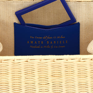 Daniele Amato Queen Rattan Handbag