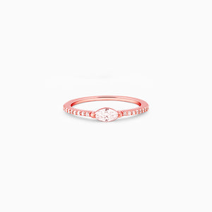 Rose Gold Pristine Ring