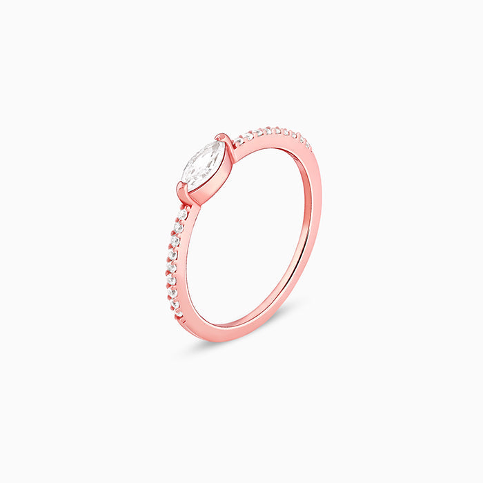 Rose Gold Pristine Ring